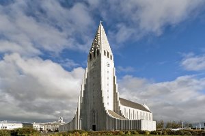 Hallgrímskirkja, cathédrale de Reykjavik